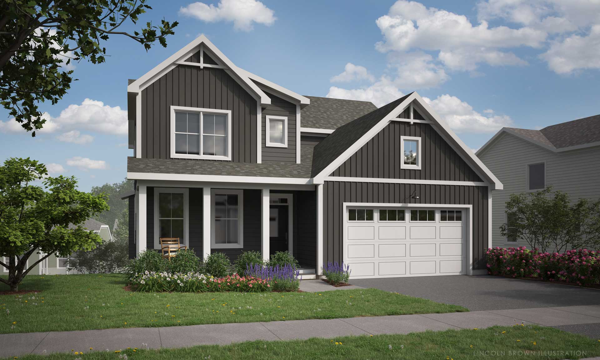 Lily Farmhouse rendering