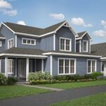 Rendering of Oak and Willow townhome styles