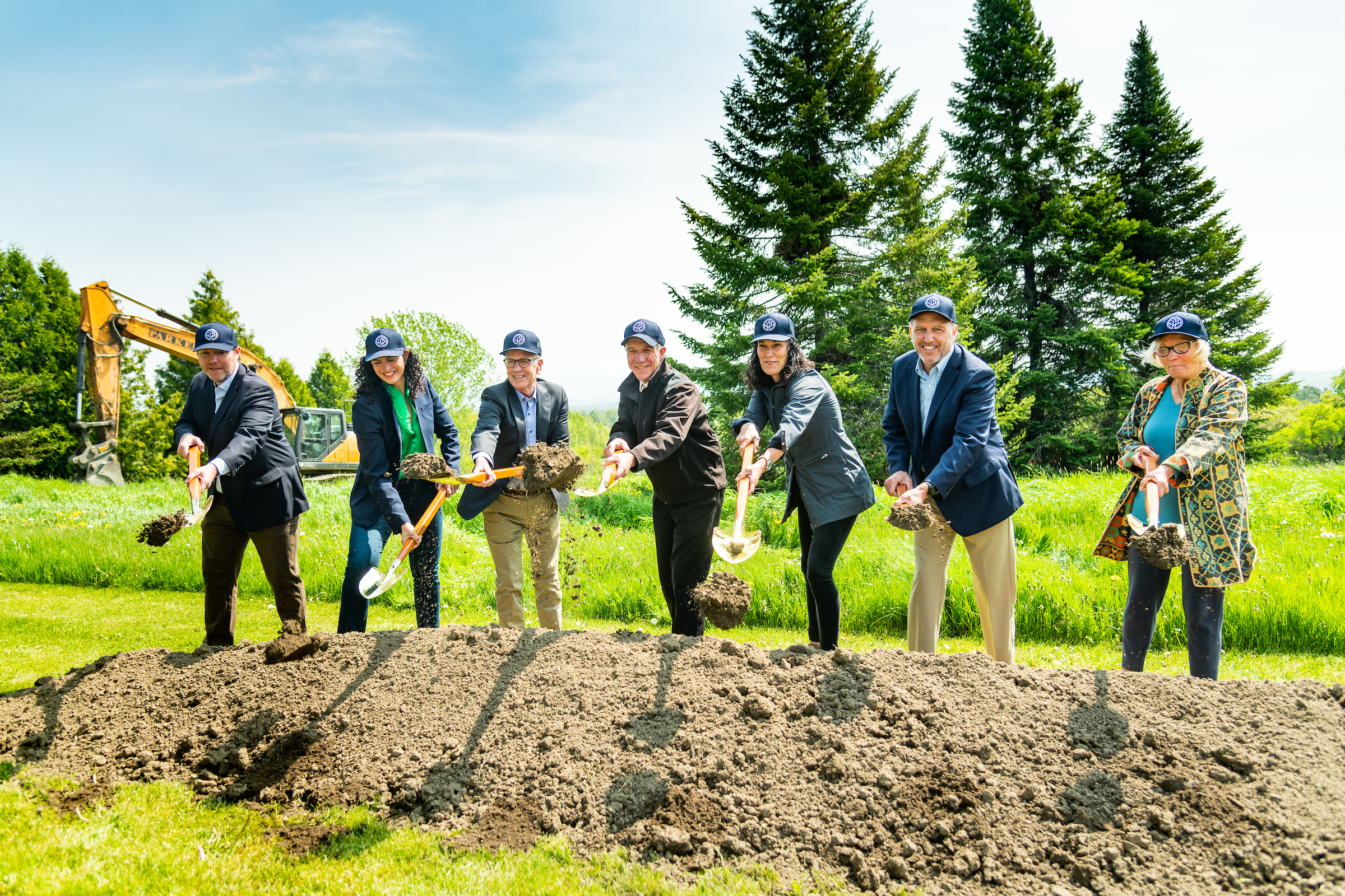 Groundbreaking at Hillside