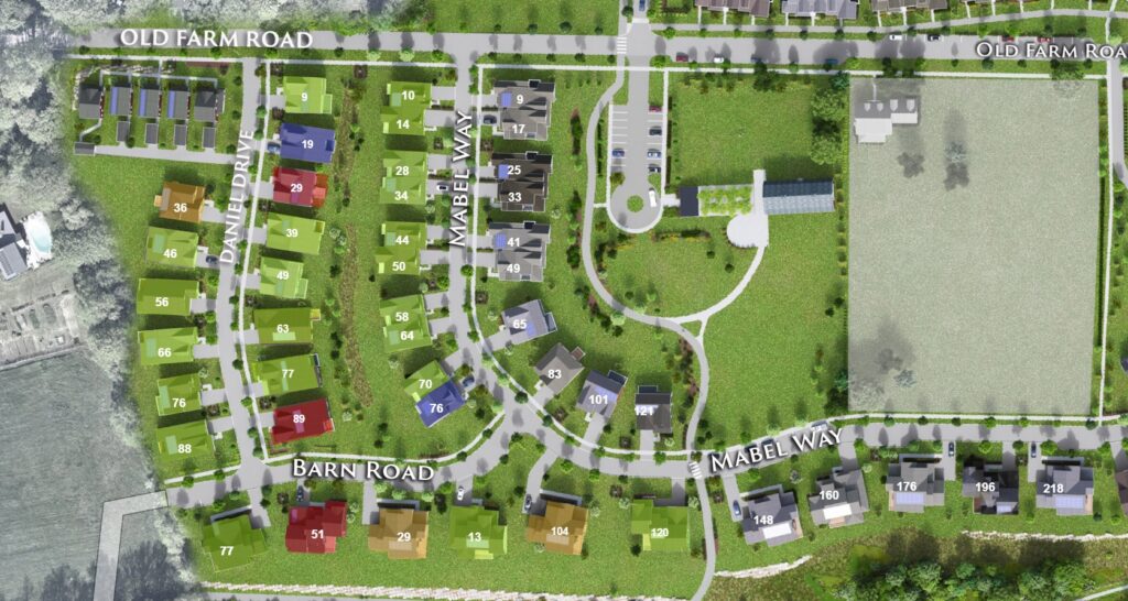 Daniel Drive map